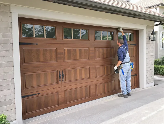 Custom garage door showcase by Laguna Niguel Garage Door Repair in Laguna Niguel