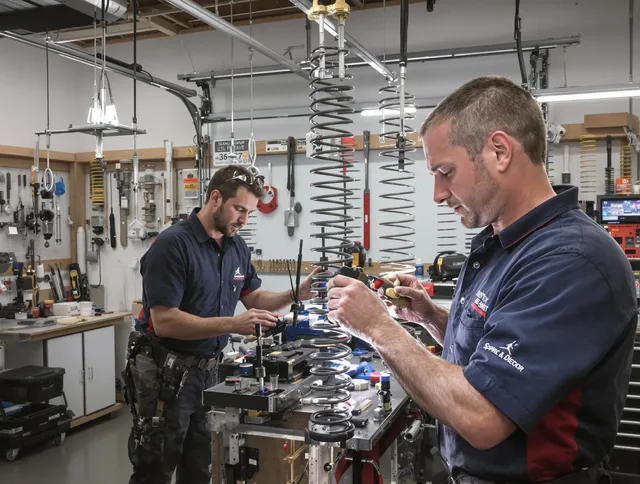 Garage door spring repair service by Laguna Niguel Garage Door Repair in Laguna Niguel
